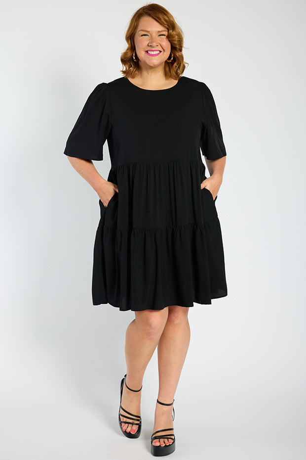 Izzie Black Dress – Little Party Dress