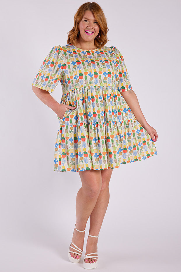 Isadora Cactus Dress – Cactus mini dress