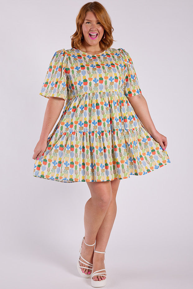Isadora Cactus Dress – Cactus mini dress