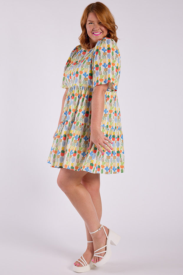 Isadora Cactus Dress – Cactus mini dress