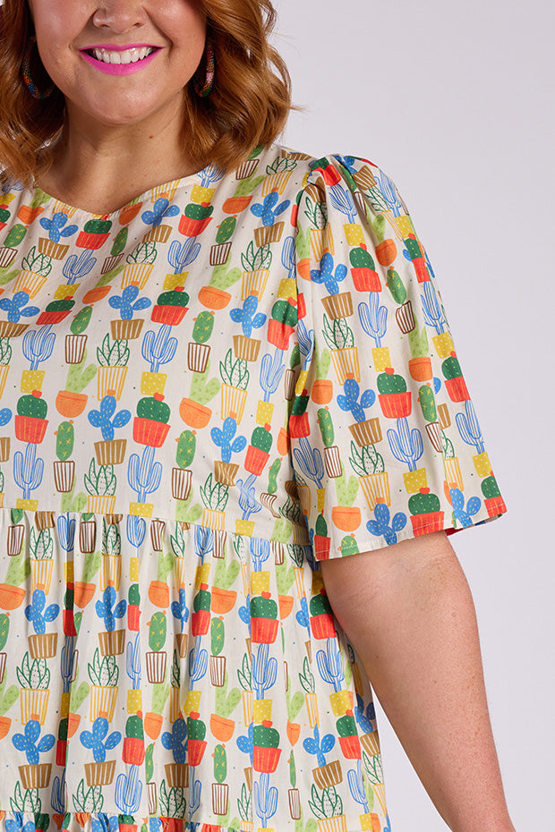 Isadora Cactus Dress – Cactus mini dress