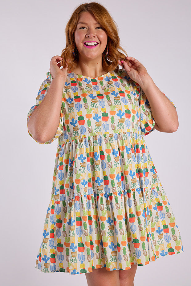 Isadora Cactus Dress – Cactus mini dress