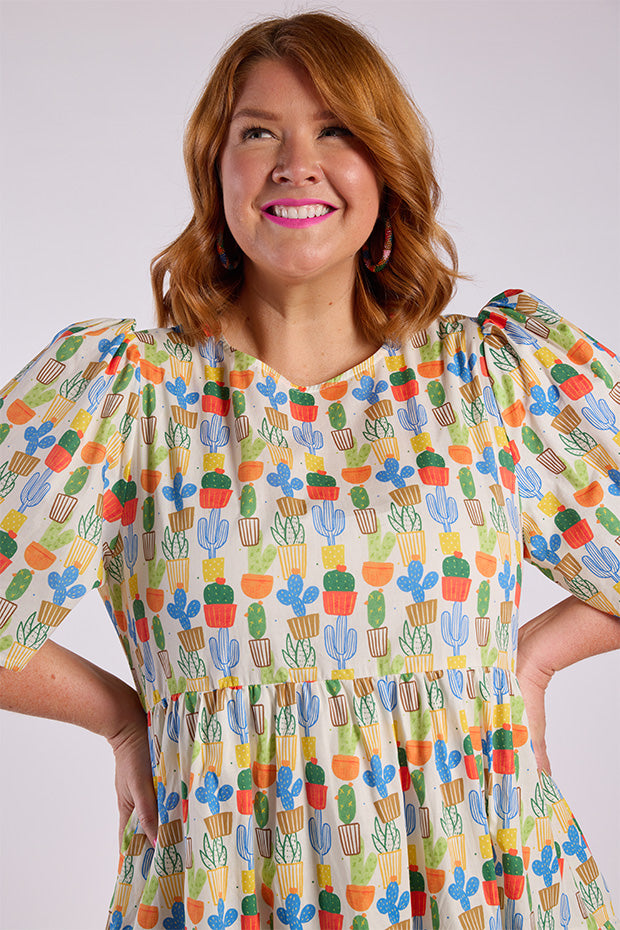 Isadora Cactus Dress – Cactus mini dress
