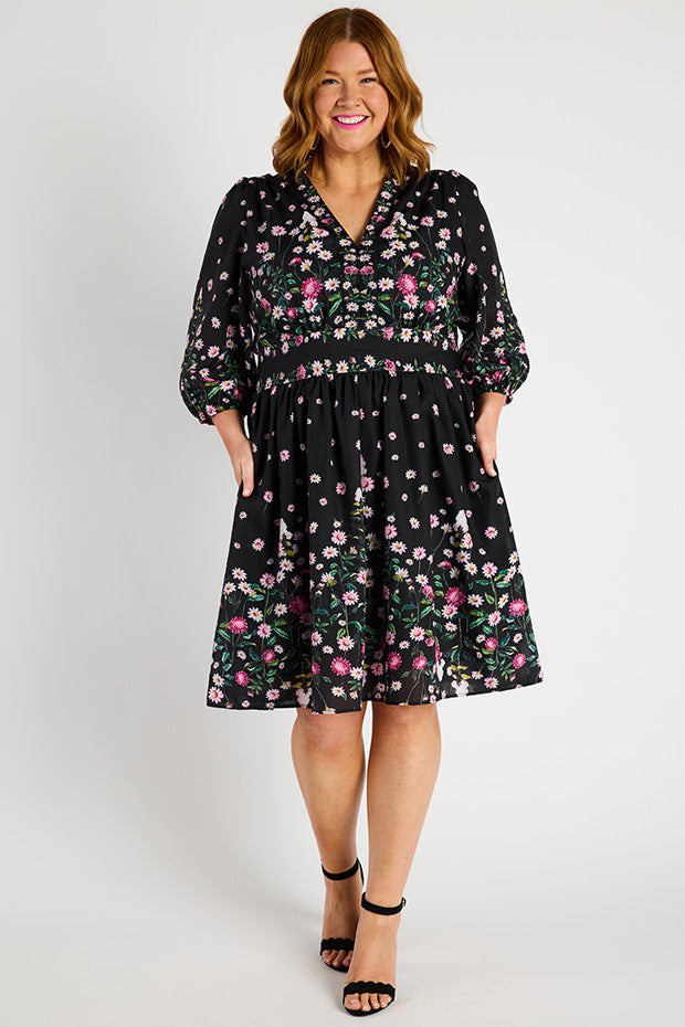 Abbie Dancing Clover Dress – Dancing Clover knee length dress