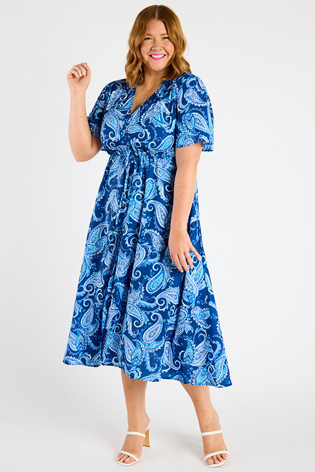 Marley Love Paisley Dress – Love Paisley midi dress