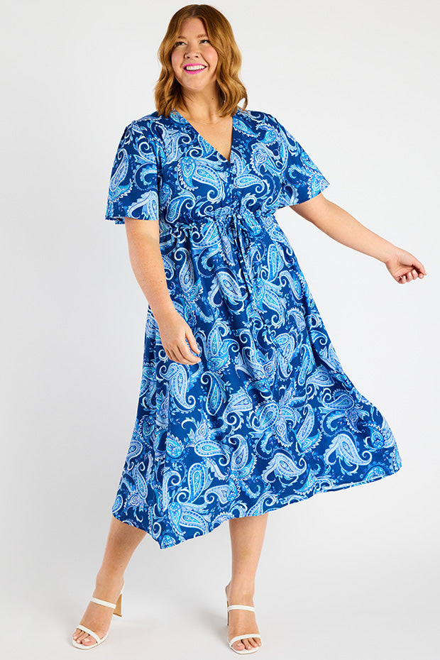 Marley Love Paisley Dress – Love Paisley midi dress