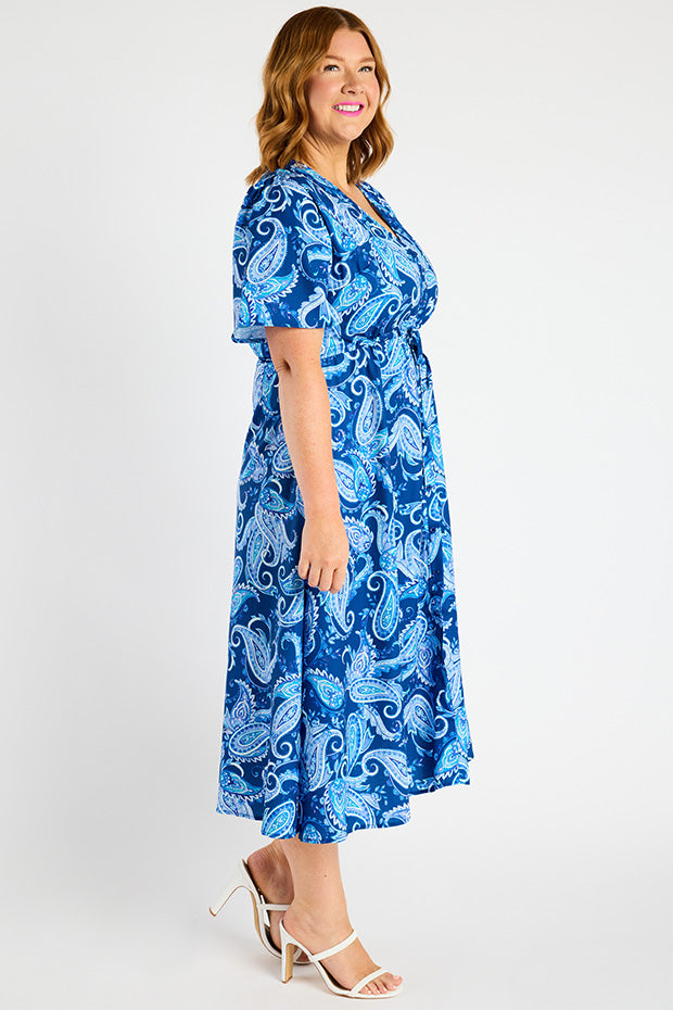 Marley Love Paisley Dress – Love Paisley midi dress