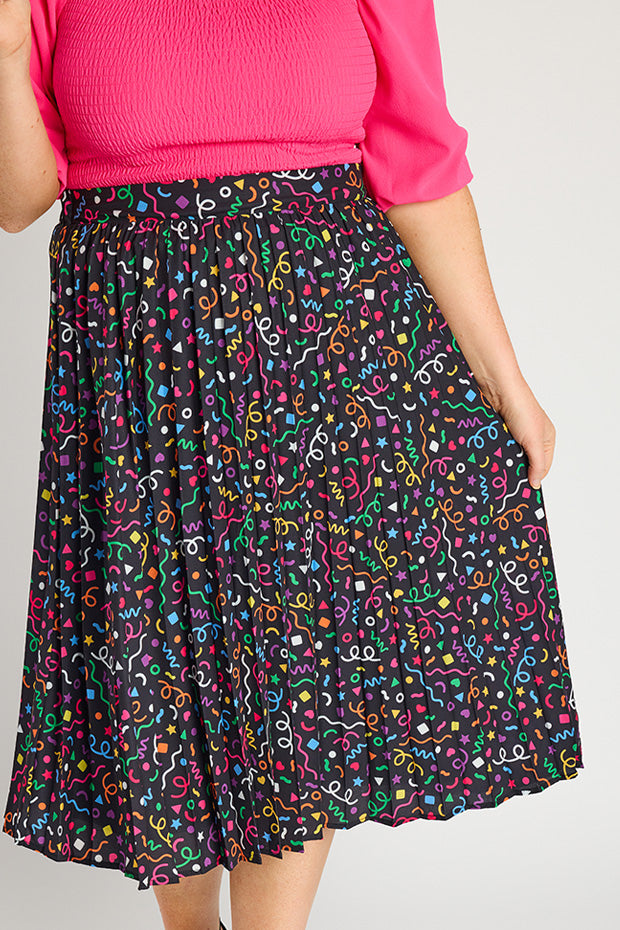 Kansas Happy Everything Skirt – Happy Everything midi skirt