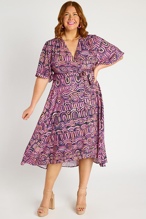 Mandy Maramayart Dress – Maramayart wrap dress