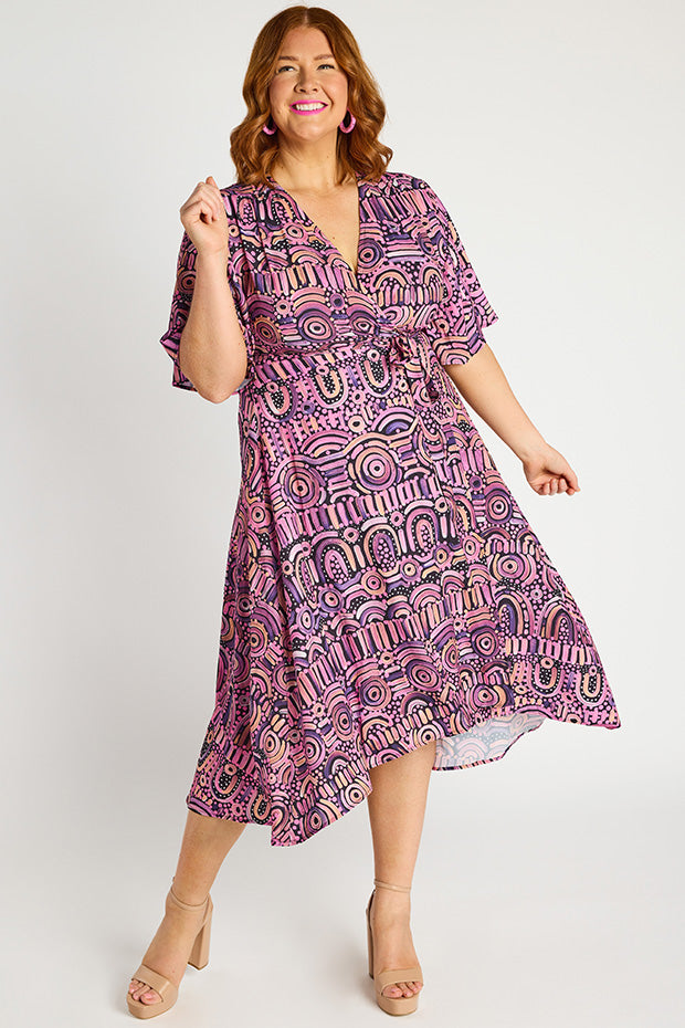 Mandy Maramayart Dress – Maramayart wrap dress