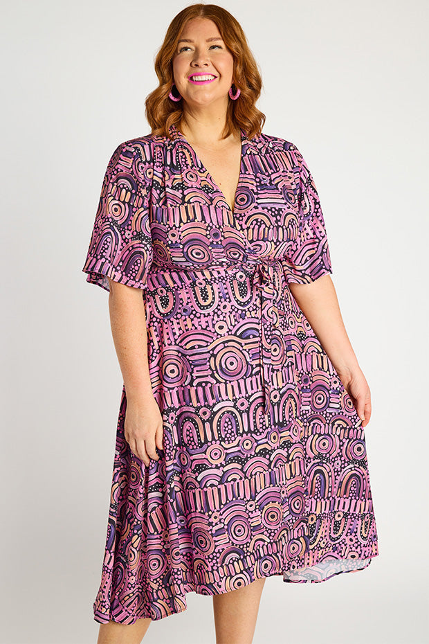 Mandy Maramayart Dress – Maramayart wrap dress