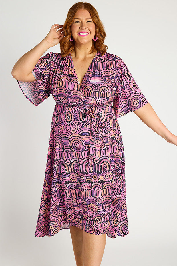 Mandy Maramayart Dress – Maramayart wrap dress
