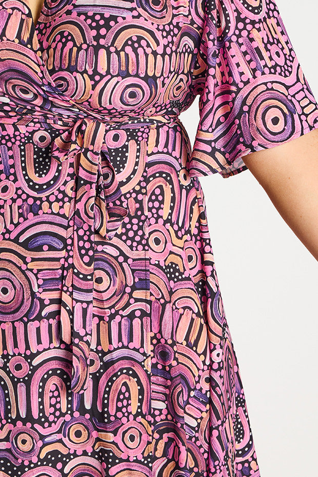 Mandy Maramayart Dress – Maramayart wrap dress