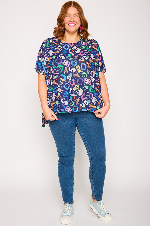 Serena Alpha Animals Top – Alpha Animals top