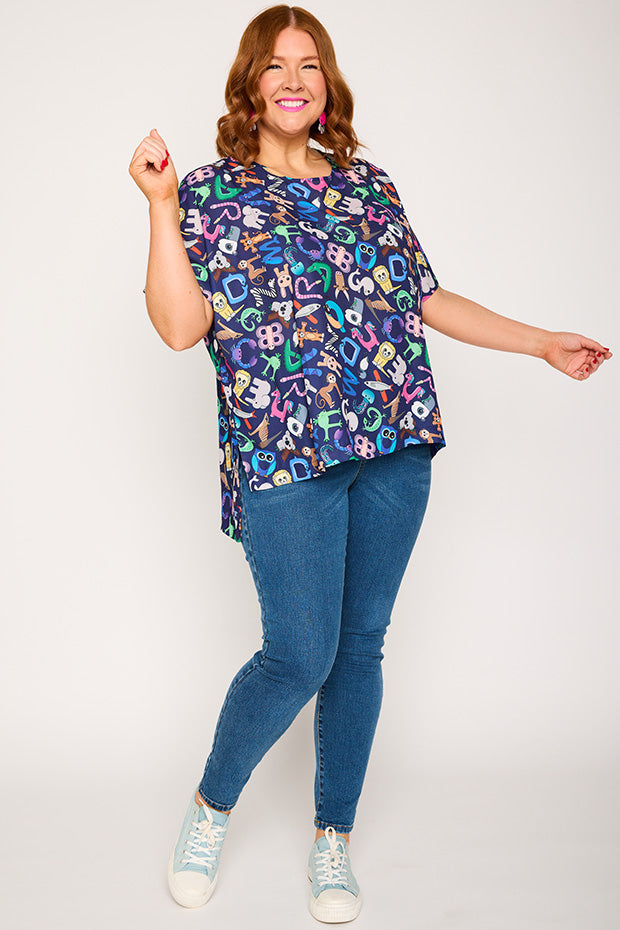 Serena Alpha Animals Top – Alpha Animals top