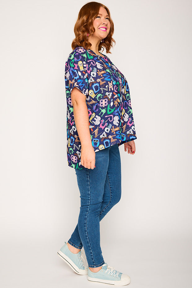 Serena Alpha Animals Top – Alpha Animals top