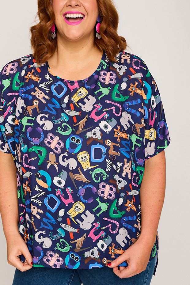 Serena Alpha Animals Top – Alpha Animals top