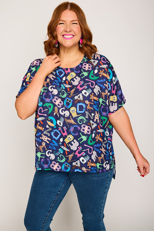 Serena Alpha Animals Top – Alpha Animals top