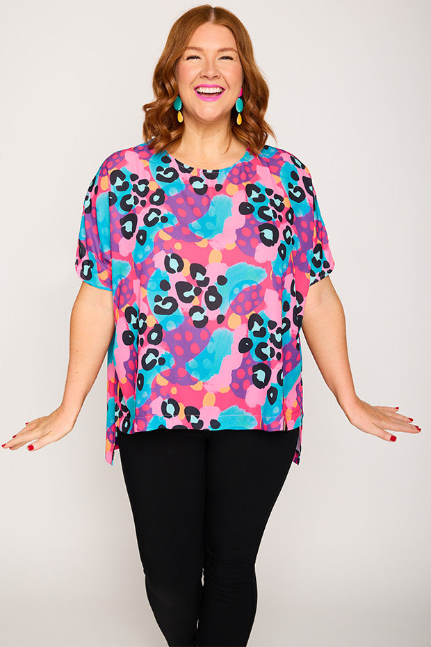 Serena Inky Leopard Top – Inky Leopard top