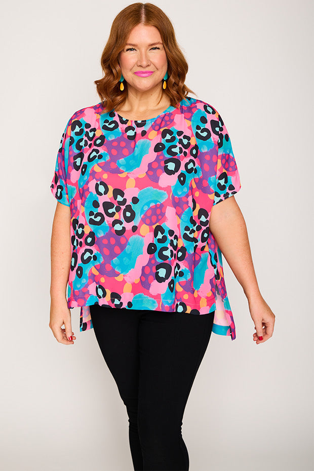 Serena Inky Leopard Top – Inky Leopard top