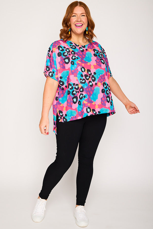 Serena Inky Leopard Top – Inky Leopard top