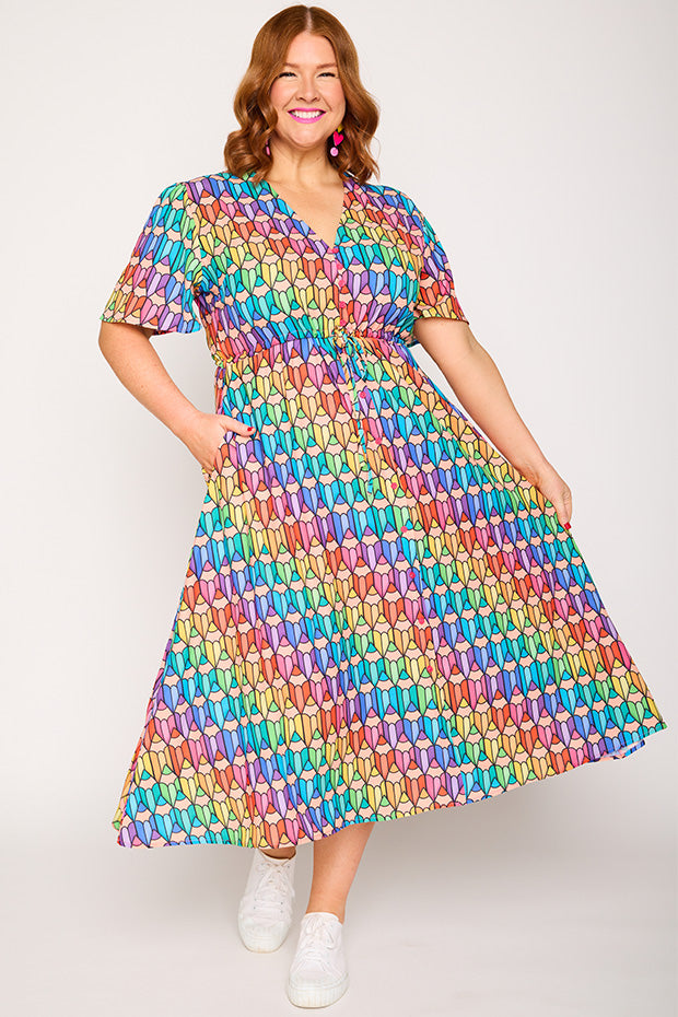 Marley Pencils Dress – Pencils midi dress
