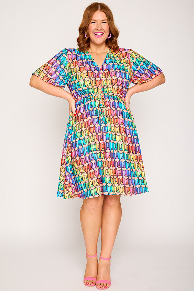 Siena Pencils Dress – Pencils midi dress