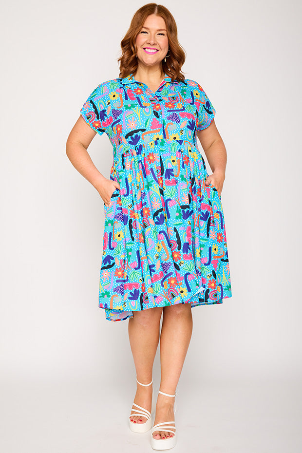 Frankie Shine Bright Dress – Shine Bright shirt dress