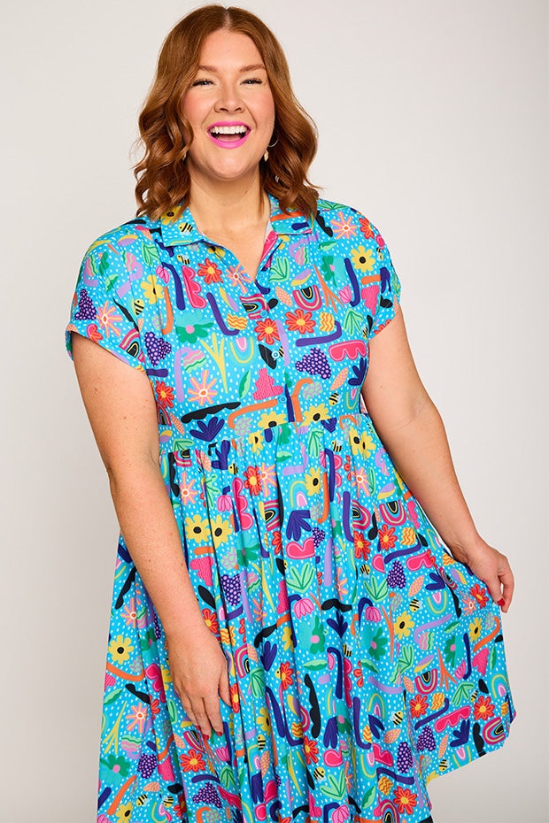 Frankie Shine Bright Dress – Shine Bright shirt dress