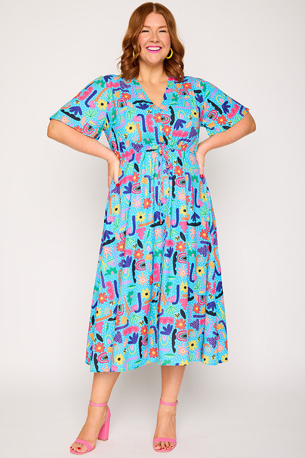 Marley Shine Bright Dress – Shine Bright midi dress