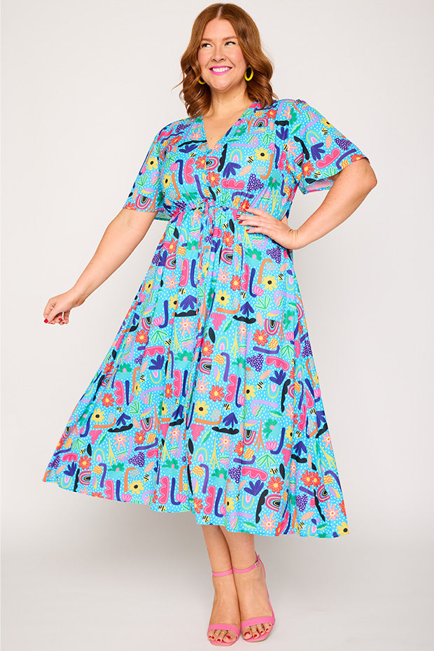 Marley Shine Bright Dress – Shine Bright midi dress