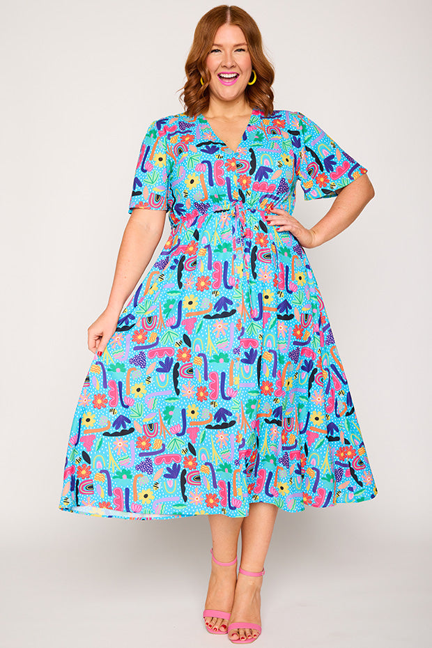 Marley Shine Bright Dress – Shine Bright midi dress