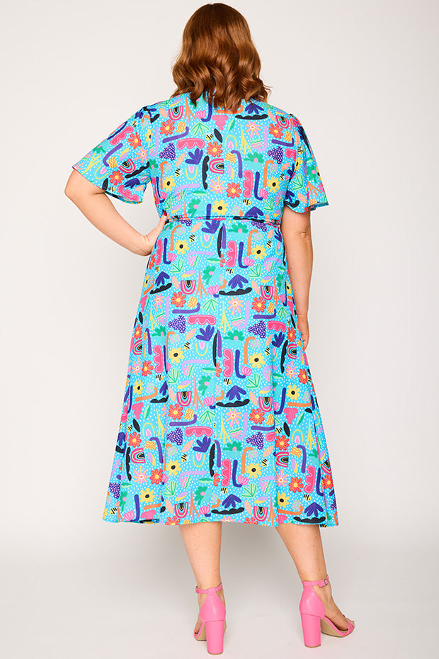 Marley Shine Bright Dress – Shine Bright midi dress