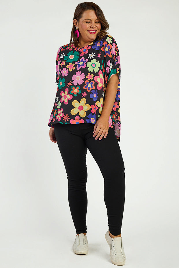 Serena Daisy Pop Top – Daisy Pop top
