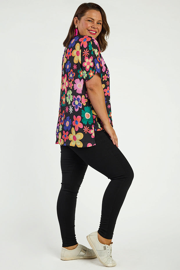 Serena Daisy Pop Top – Daisy Pop top