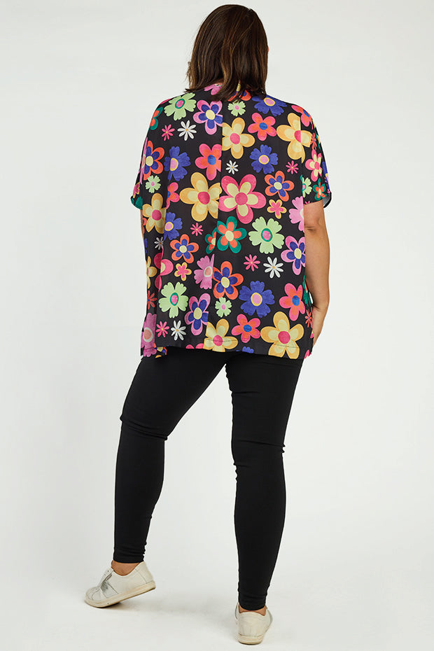 Serena Daisy Pop Top – Daisy Pop top