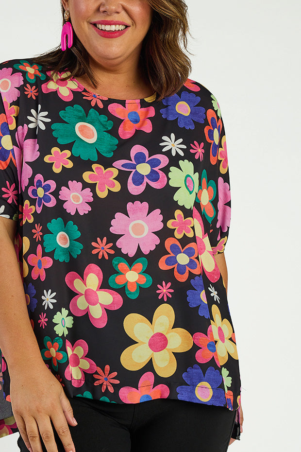 Serena Daisy Pop Top – Daisy Pop top