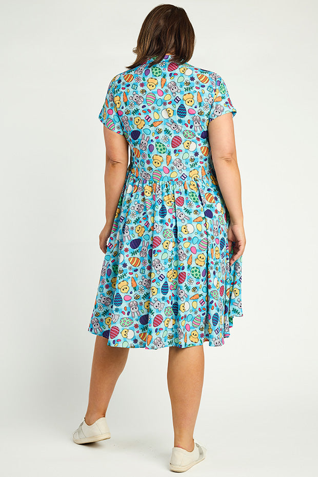 Frankie Easter Hunt Dress – Easter Hunt shirt dress