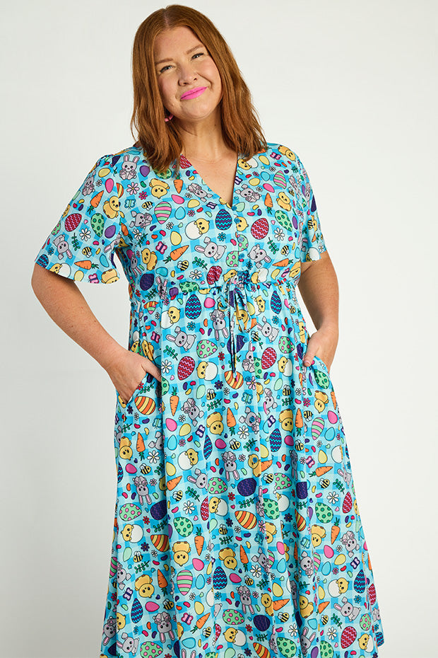 Marley Easter Hunt Dress – Easter Hunt midi dress
