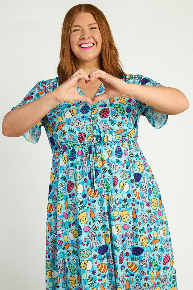 Marley Easter Hunt Dress – Easter Hunt midi dress