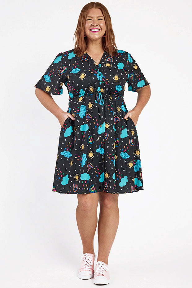 Siena Happy Sun Dress – Happy Sun knee length dress