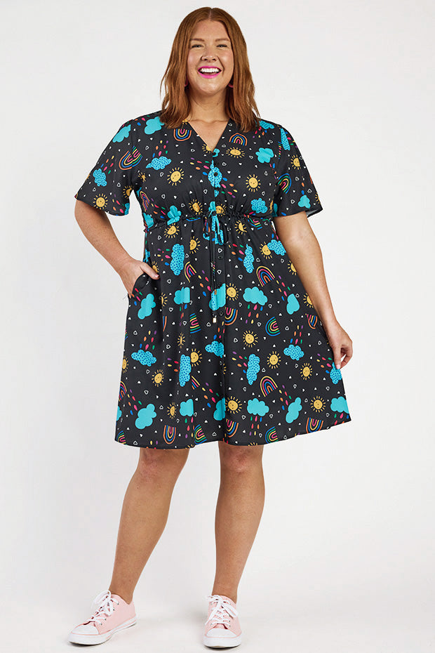 Siena Happy Sun Dress – Happy Sun knee length dress
