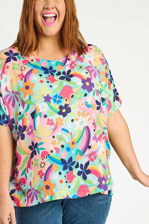 Serena Rainbow Bright Top – Rainbow Bright top