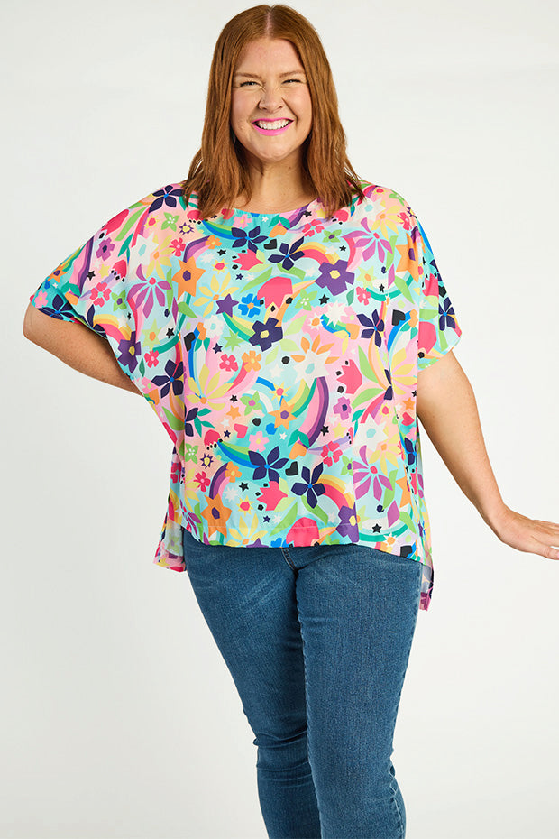 Serena Rainbow Bright Top – Rainbow Bright top