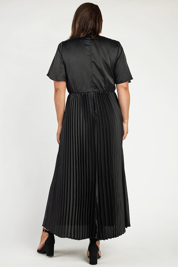 Rosella Black Dress – Black maxi dress