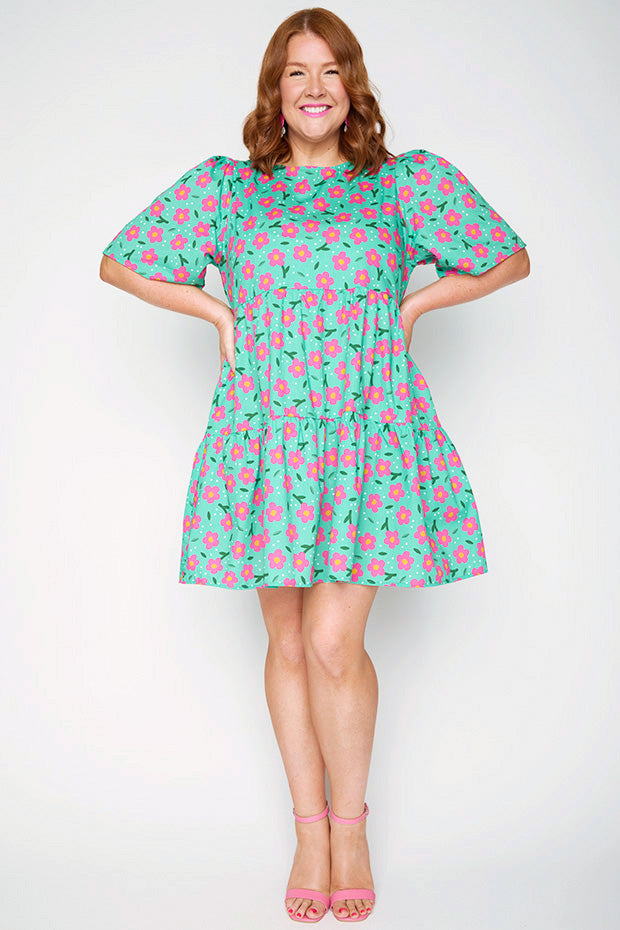 Isadora Pink Petal Dress – Pink Petal mini dress