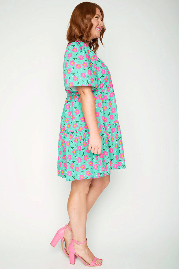 Isadora Pink Petal Dress – Pink Petal mini dress
