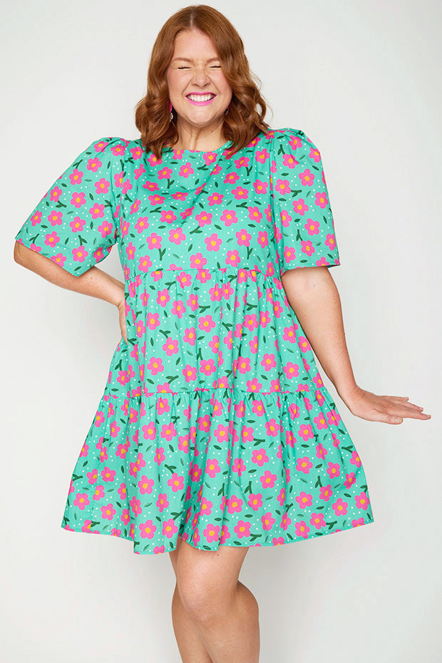 Isadora Pink Petal Dress – Pink Petal mini dress