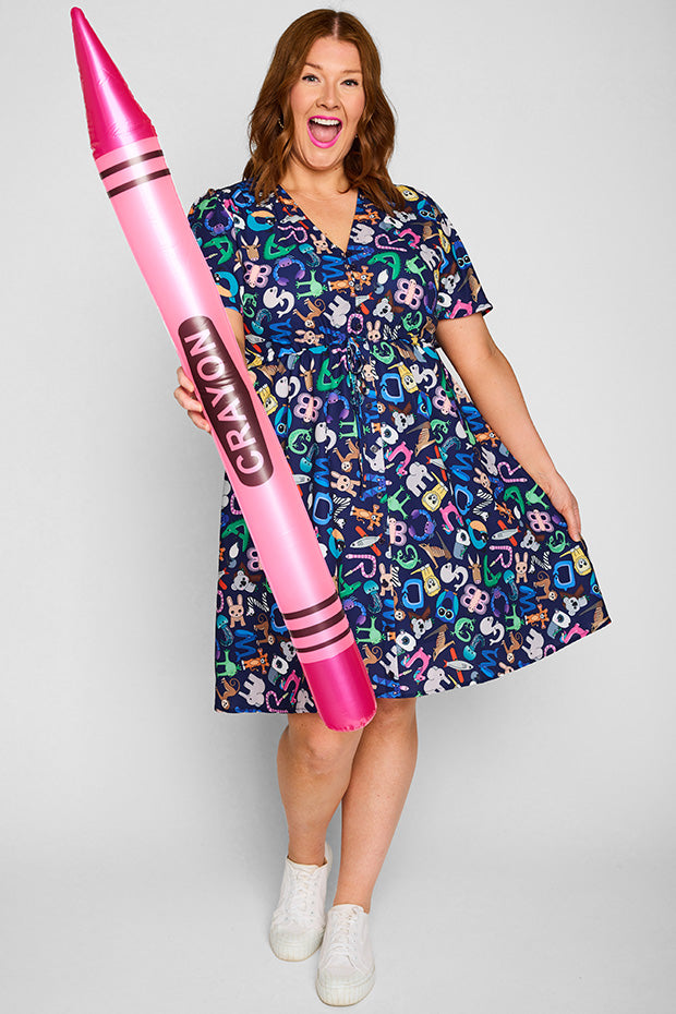 Siena Alpha Animals Dress – Alpha Animals midi dress