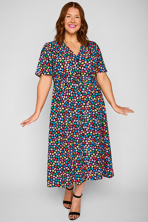 Marley Love Candy Black Dress – Love Candy midi dress